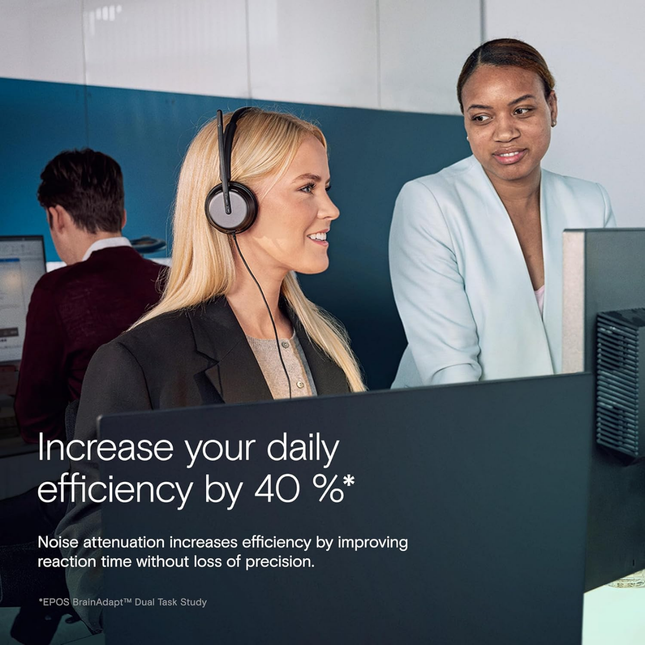 EPOS IMPACT 860T ANC Wired Headset with USB-C, Adaptive ANC & Microsoft Teams