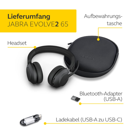 Jabra Evolve2 65 Wireless Headset