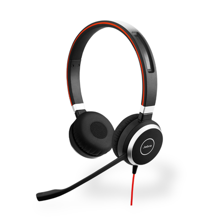 Jabra Evolve 40 MS Stereo USB Headset with Noise-Cancelling Microphone