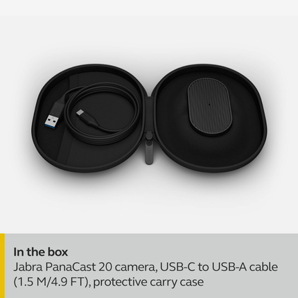 Jabra PanaCast 20 4K Personal Video Conferencing Camera