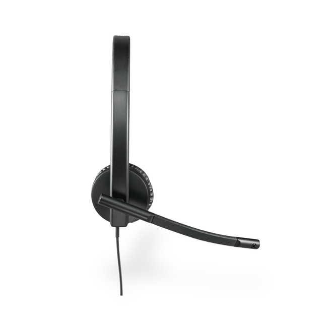 Logitech H570e USB Wired Headset with Noise-Cancelling Mic, Mono/Stereo Options