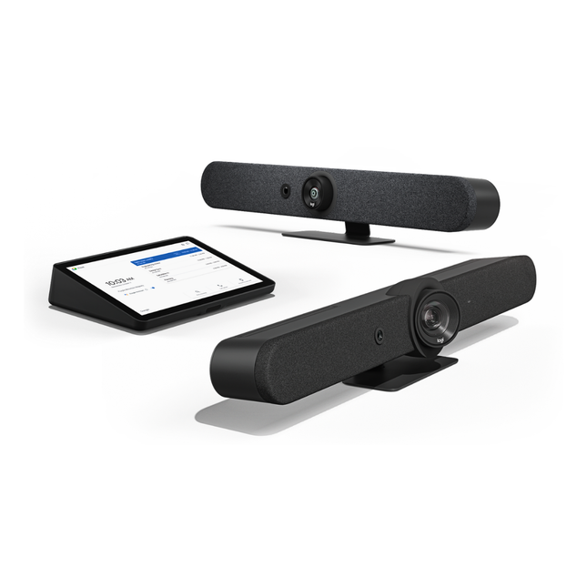 Logitech Rally Bar 4K All-in-One Video Conferencing System for Medium Meeting Rooms