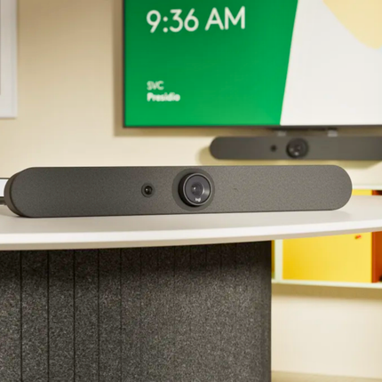 Logitech Rally Bar 4K All-in-One Video Conferencing System for Medium Meeting Rooms