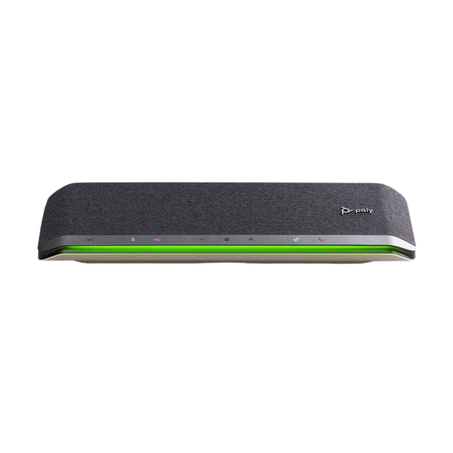 Poly Sync 60 USB & Bluetooth Conference Room Speakerphone with 6-Microphone Array & Wireless Daisy Chain