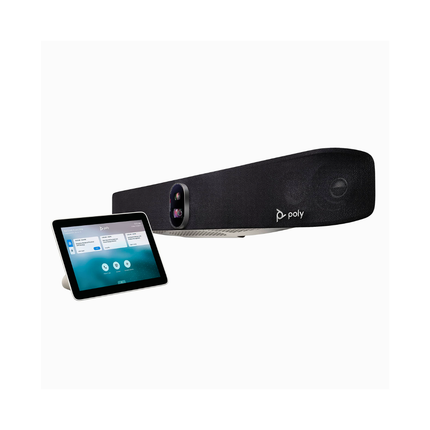 Poly Studio X70 4K Premium Video Bar with Dual Cameras, AI Framing & Large-Room Audio